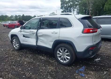 2015 Jeep Cherokee Limited из США, поврежденный, VIN 1C4PJMDS5FW751633